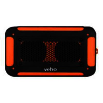 Veho Waterproof wireless speaker phone/tablet charger- Orange